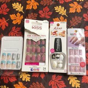 Glue on and press on nails